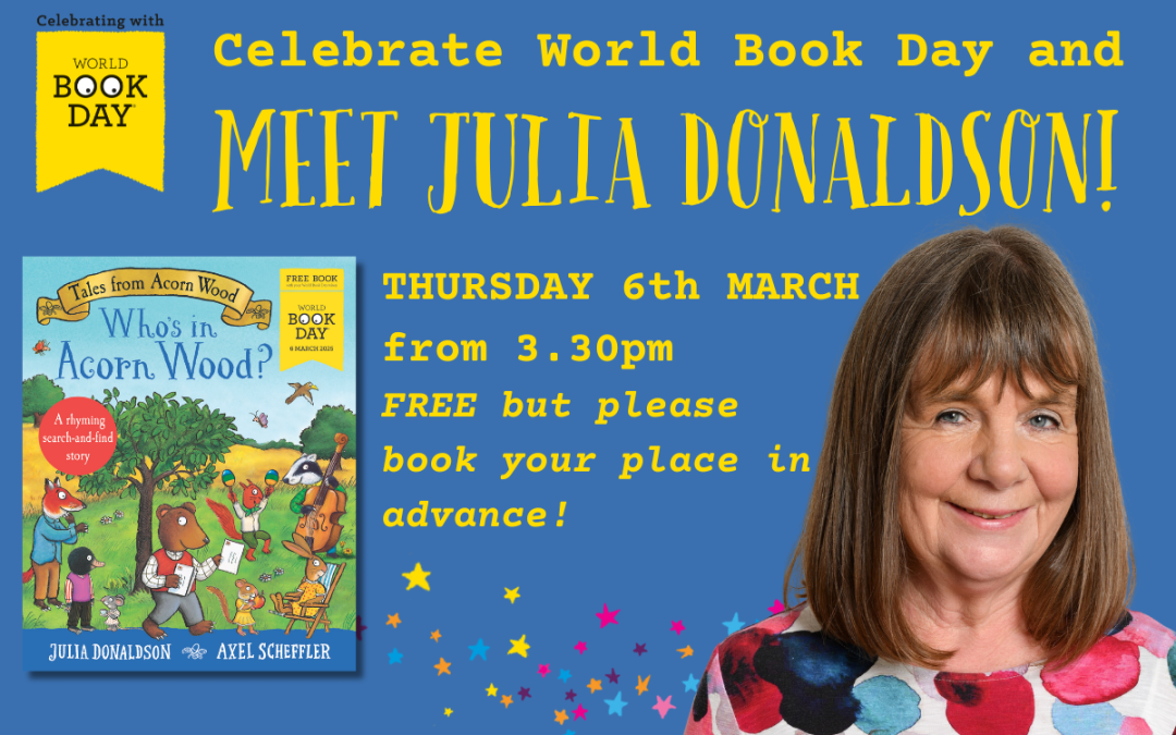 World Book Day® Book-Signing with JULIA DONALDSON