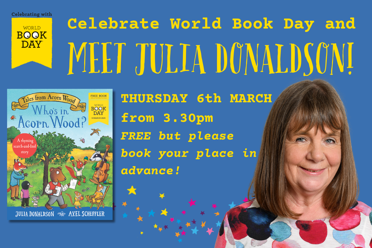 World Book Day® Book-Signing with JULIA DONALDSON